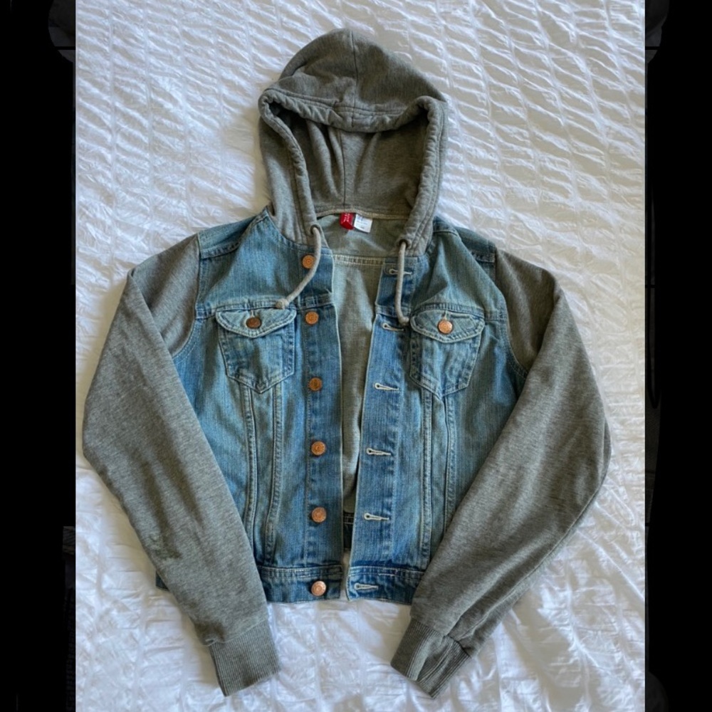 H&M Boys Denim Jacket, size 8